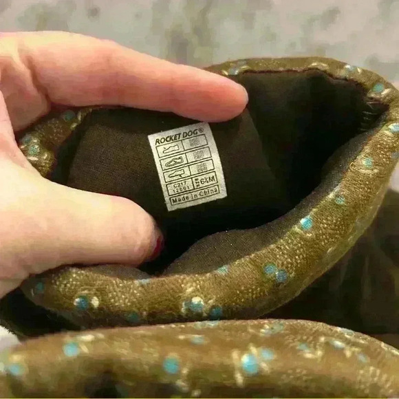 Women’s Rocket Dog Brown Suede Slip On Ankle Booties Size 6.5 - Picture 5 of 5